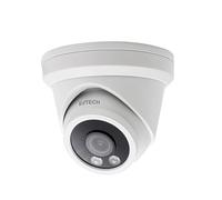 Avtech 634917 Telecamera Dome CCTV 8MP AVColor 4 in 1 IP66 con LED Luce Calda, DGC8206ATW/F36 Bianco