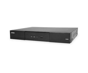 Avtech 635273 Videoregistratore NVR 9CH H.265 con 8CH Poe 4CH con Rilevamento Basato su AI, AVH2109AIX Nero