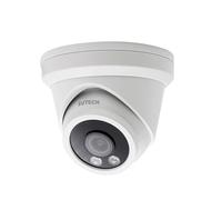 Avtech 634917 Telecamera Dome CCTV 8MP AVColor 4 in 1 IP66 con LED Luce Calda, DGC8206ATW/F36 Bianco