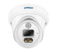 Avtech 635242 Telecamera IP Dome H.265 IR da 8 MP Rilevamento Basato su AI IP66, DGM8208SVGAT Bianco