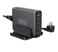 AVUMDA 240W Caricatore USB C GaN PD3.1 140W PD3.0 100W 4 Porte Caricabatterie Rapido Tipo C Alimentatore usb multiplo per MacBook Pro 16" Air iPad Pro Air iPhone14 13 Pro Samsung Galaxy Dell Switch