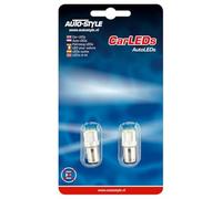 avuto euroda 0237 W lampadina BA9S LED 12 V, Optique-Xenon, 2 pezzi, bianco