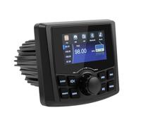 Avutrel Ricevitore Stereo Marino MP5 - Radio Digitale per Barche con Lettore Multimediale MP5 e IPX6 Impermeabile in BT per Navi e Uso Professionale