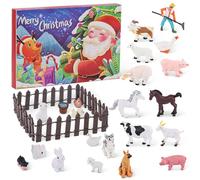 Avvento Calendar 2025 Children, Farm Advent Calendar, A Gift Before Christmas, Supports Early Childhood Education, Suitable for Children from 3 Years