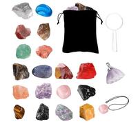 Avvento del calendario del conto alla rovescia di Natale - Collezione di 24 giorni di Crystal Ore GEM, calendario interattivo per le vacanze per bambini, adolescenti per adolescenti, fan decorativo pe