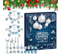 Avvento Del Calendario Per Ragazze - 24 Giorni 2025 Kit Braccialetti | Kit Di Fascino 'avvento Calendario Per Adolescenti Di Natale | Calendari Di Conto Alla Rovescia Per Feste Di Buon Compleanno