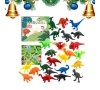 Avvento di Dinosauri, Calendario dei Dinosauri per 24 Giorni - Giocattoli Educativi e Decorativi Animali per Bambini Giovani Adulti Natale Casa