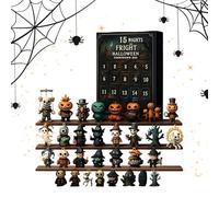 Avvento di Halloween, 31 notti di paura, decorazioni per l'avvento di Halloween, decorazione per la casa per tavolo, camino, porta, ingresso per bambini, finestra degli amici, soggiorno, vacanze per