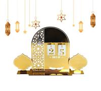 'Avvento per Tavolo - Calendario 'Avvento Medio Orientale Decorazione,Decor Da Tavolo In Acrilico Per L'Avvento | Per Casa Scrivania Libreria Ingresso Mobile