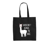 Avventura? Alpaca Le Mie Valigie - Borsa In Tela - Viaggio Vacanza Amore