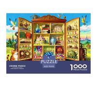 Avventura Bizzarra nel Cupboard Magico Puzzle in Legno Impermeabile DIY Puzzles Da 1000 Pezzi Per Adulti Impossibili Giochi Di Impegnativi
