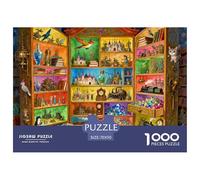 Avventura Bizzarra nel Cupboard Magico Puzzle in Legno Impermeabile DIY Puzzles Da 1000 Pezzi Per Adulti Impossibili Giochi Educativi