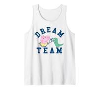 Avventura Classica di Peppa Pig George Dinosaur Raw Dream Team Canotta