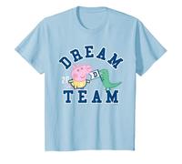 Avventura Classica di Peppa Pig George Dinosaur Raw Dream Team Maglietta