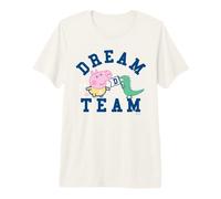 Avventura Classica di Peppa Pig George Dinosaur Raw Dream Team Maglietta Premium
