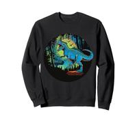 Avventura con Dinosauri a Tema Halloween a Jurassic Park Felpa