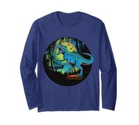 Avventura con Dinosauri a Tema Halloween a Jurassic Park Maglia a Manica