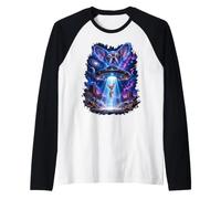 Avventura Cosmica del Chihuahua nello Spazio Maglia con Maniche Raglan