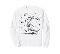 Avventura cosmica Kangaroo Space Explorer Felpa