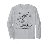 Avventura cosmica Kangaroo Space Explorer Maglia a Manica