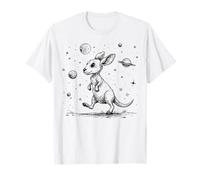 Avventura cosmica Kangaroo Space Explorer Maglietta