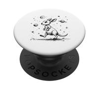 Avventura cosmica Kangaroo Space Explorer PopSockets PopGrip Adesivo