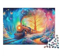 Avventura da Treno da Sogno Puzzle 1000 Pezzi per Adulti 38x26cm/1000pcs