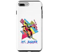 Avventura di snowboard colorata sul Monte Baker Custodia per iPhone 7 Plus/8 Plus