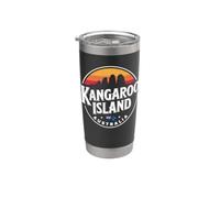 Avventura di viaggio in città a Kangaroo Island in Australia Bicchiere termico in acciaio inox doppia parete