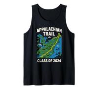 Avventura escursionistica retrò da uomo Appalachian Trail Class of 2024 Canotta