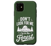 Avventura nella foresta all'aperto attende il tema del vagabondo Custodia per iPhone 11