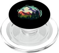 Avventura nella foresta di montagna - Explorer all'aperto per amanti della natura PopSockets PopGrip per MagSafe