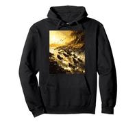 Avventura nella Migrazione degli Gnu Felpa con Cappuccio