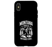 Avventura nell'anima selvaggia di Montana Trails Custodia per iPhone X/XS