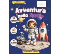 Avventura nello spazio: Libro da colorare