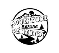 Avventura Prima Della Demenza Adesivo Per Camper Van Carovana Motorhome RV