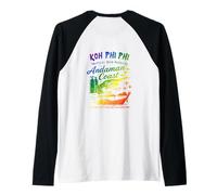 Avventura Subacquea A Koh Phi Phi Costa Delle Andamane Maglia con Maniche Raglan