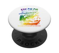Avventura Subacquea A Koh Phi Phi Costa Delle Andamane PopSockets PopGrip Adesivo