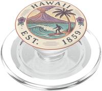 Avventura Tropicale nella Cultura Surf delle Hawaii PopSockets PopGrip per MagSafe