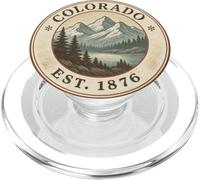 Avventura Vintage nelle Montagne del Colorado PopSockets PopGrip per MagSafe