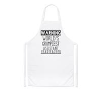 Avvertimento Del Mondo Grumpiest Assistente Preside Chef Grembiule Fine Mandato