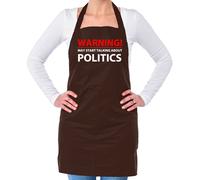 Avvertimento May Avvio Parlando About Politica - Unisex Adulti Grembiule -