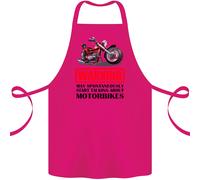 Avvertimento May Spontaneaoulsy Parlando About Moto Cotone Grembiule 100%