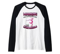 Avvertimento può Fare Spontaneamente Cartwheels Ginnasta Ginnastica Maglia con Maniche Raglan
