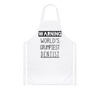 Avvertimento World's Grumpiest Dentista Chef Grembiule Grumpy Awesome Best Funny