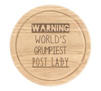 Avvertimento World's Grumpiest Post Donna Rotondo Tagliare Formaggio Tavola Best