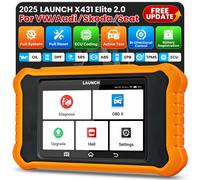 Avvia X431 Elite 2.0 OBD2 Scanner sistemi completi strumento diagnostico per scansione Auto scansione automatica Test attivo aggiornamento gratuito per la serie Audi For Audi Series