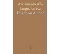 Avviamento Alla Lingua Greca