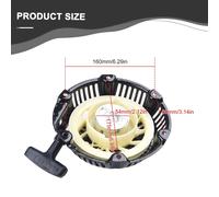 Avviamento Avviamento a Tiraggio a Rinculo Resistente per 590607 CR950 XR550 163