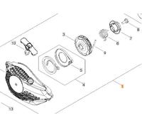 Avviamento completo ORIGINALE motosega echo CS2511tes